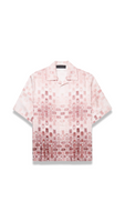 AMIRI LOGO SILK SHIRT