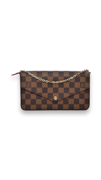Louis Vuitton Felicie Pochette Damier - ShopStyle Shoulder Bags