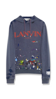 LANVIN x GALLERY DEPT PAINT SPLATTER HOODIE