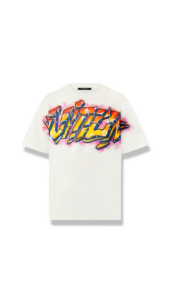 LOUIS VUITTON GRAFFITI LOGO T SHIRT