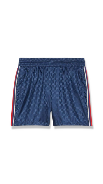 GUCCI JAQUARED GG SWIM SHORTS