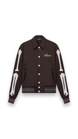 AMIRI SKEL WOOL VARSITY JACKET